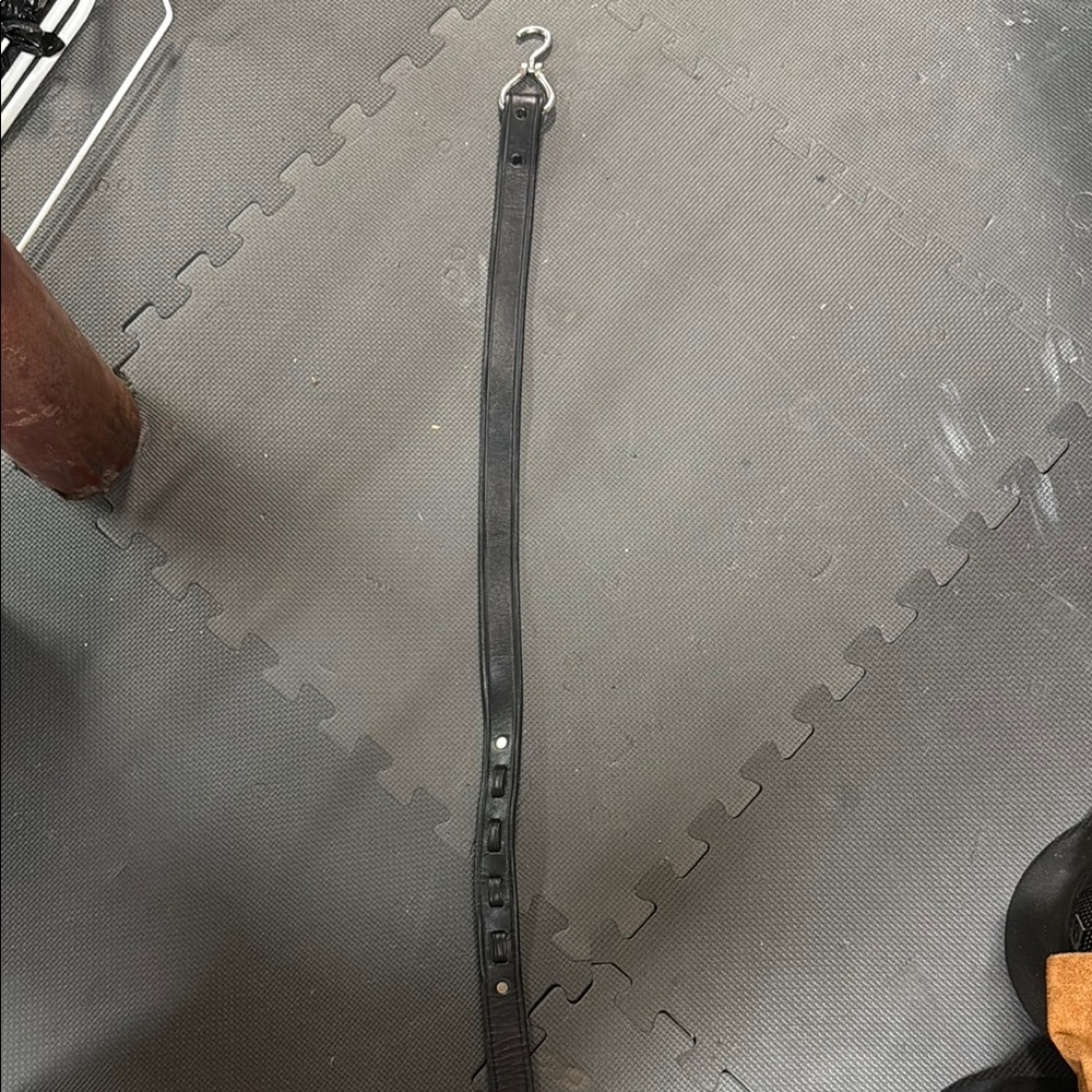 Black Leather Belt